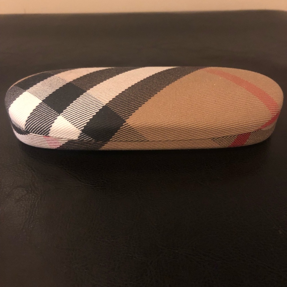 Burberry glasses case
